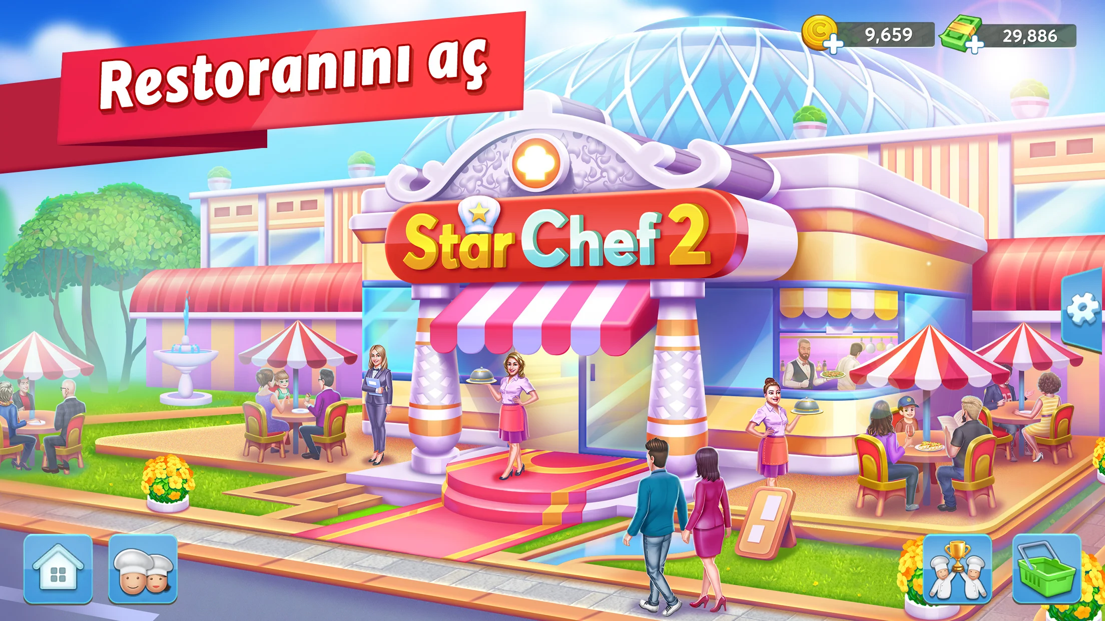 Star Chef 2: Yemek Yapma Oyunu